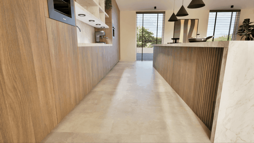 PVC Tegels - Narvik Beige