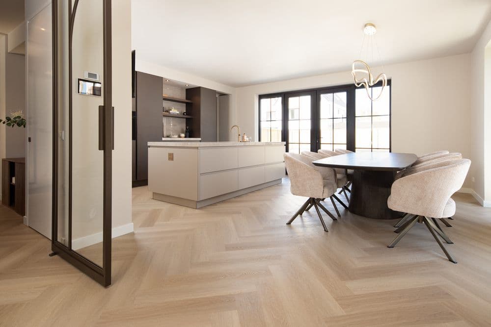 PVC Visgraat - Santorini Smoky